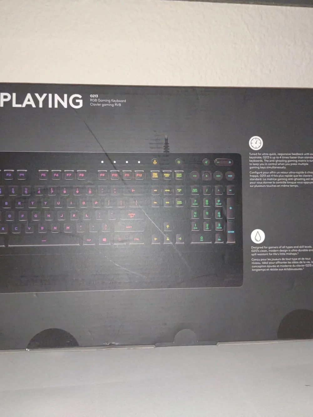 Logitech new g213